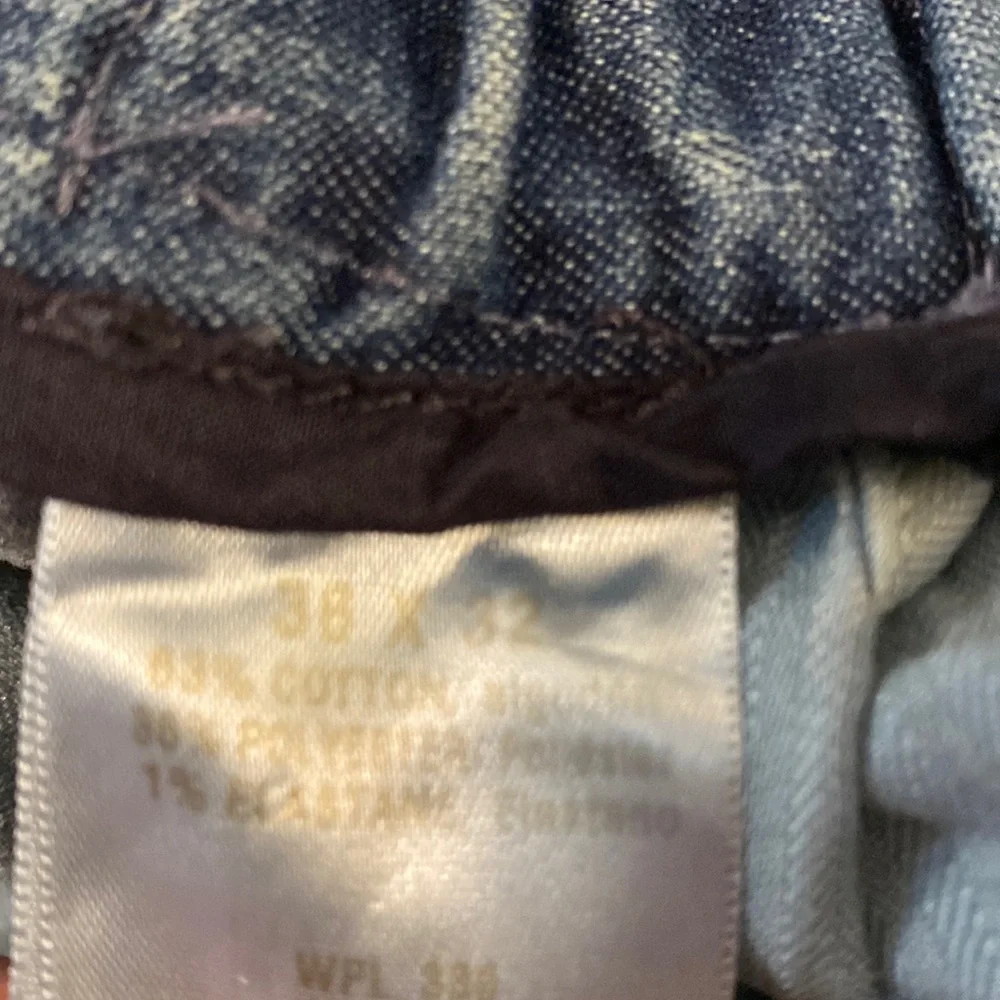 Haggar SZ 36 x 32 Denim Blue Jeans Classic Fit  Stretch Denim New D15 - Picture 7 of 13